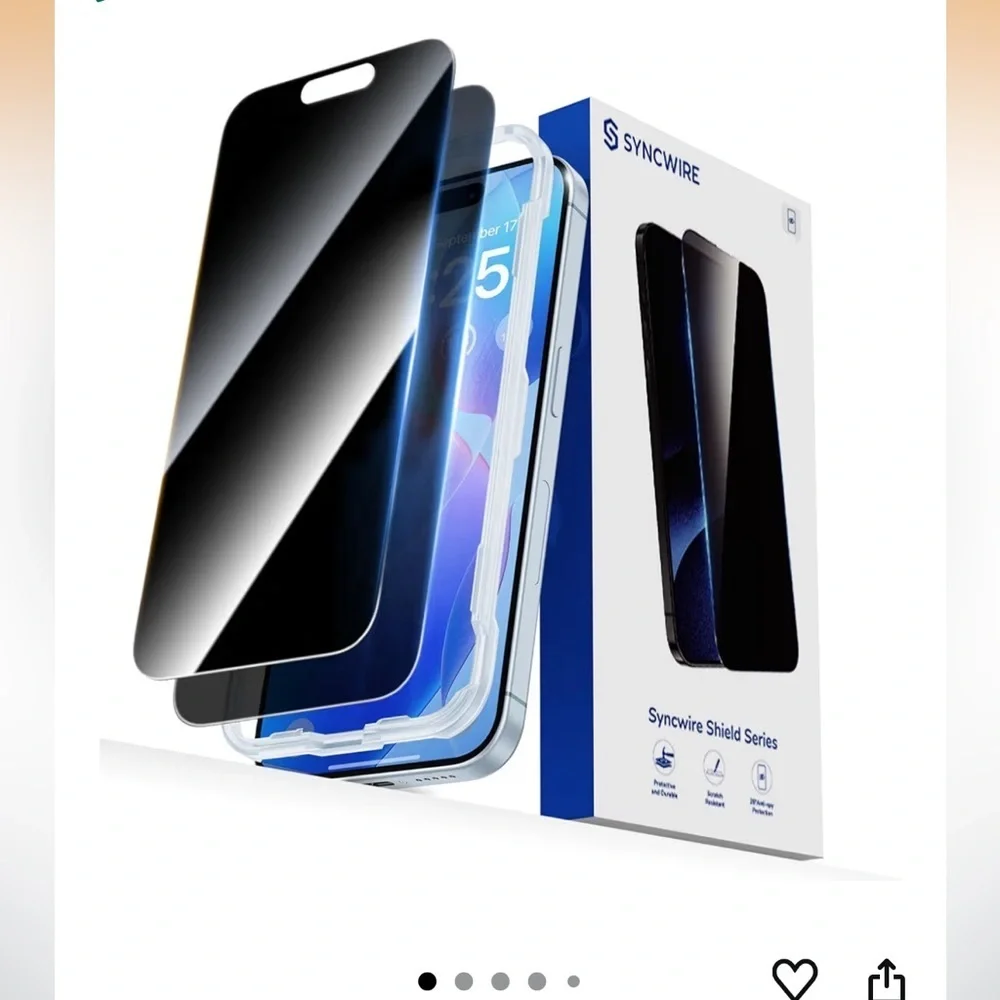 Shield Series Screen Protector - Black